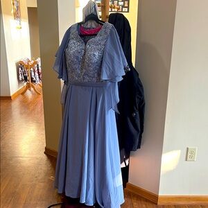 Elegant Blue Evening Dress